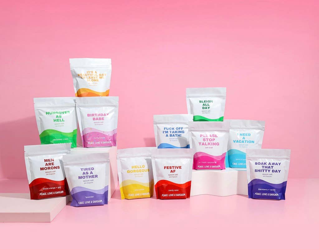 Baño de sal de Epsom para bebés de cumpleaños