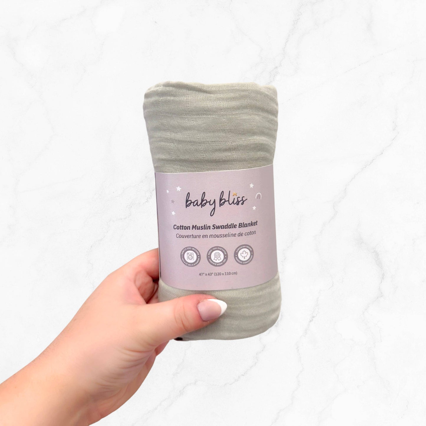 Baby Cotton Muslin Swaddle Blanket