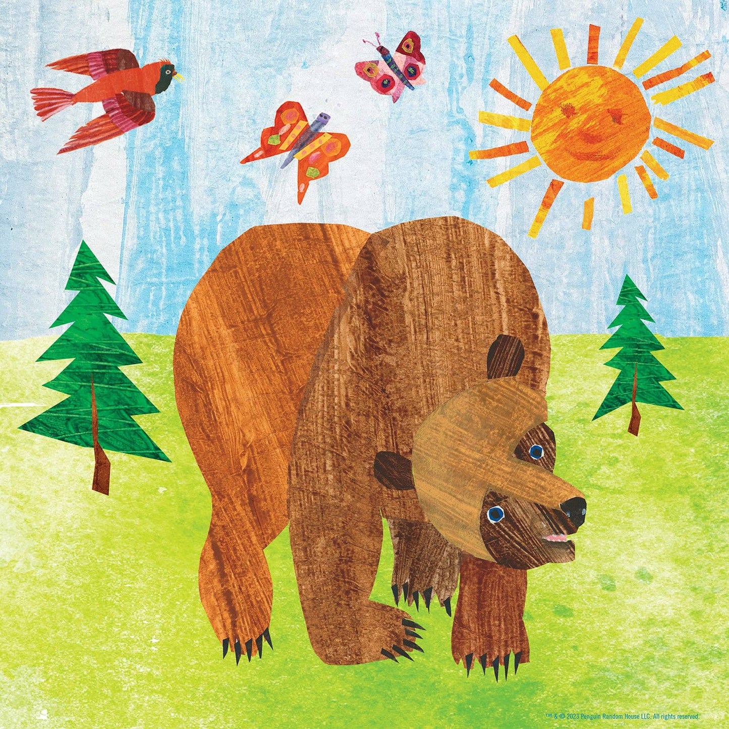 Le monde d'Eric Carle - Puzzle Ours Brun 25 pièces