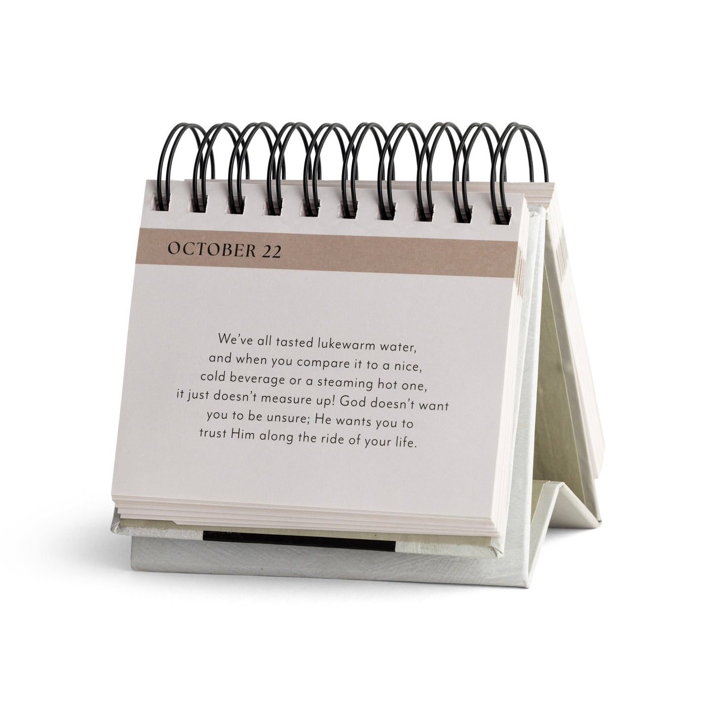 Calendrier perpétuel inspirant Go For It - Cadeau de papeterie