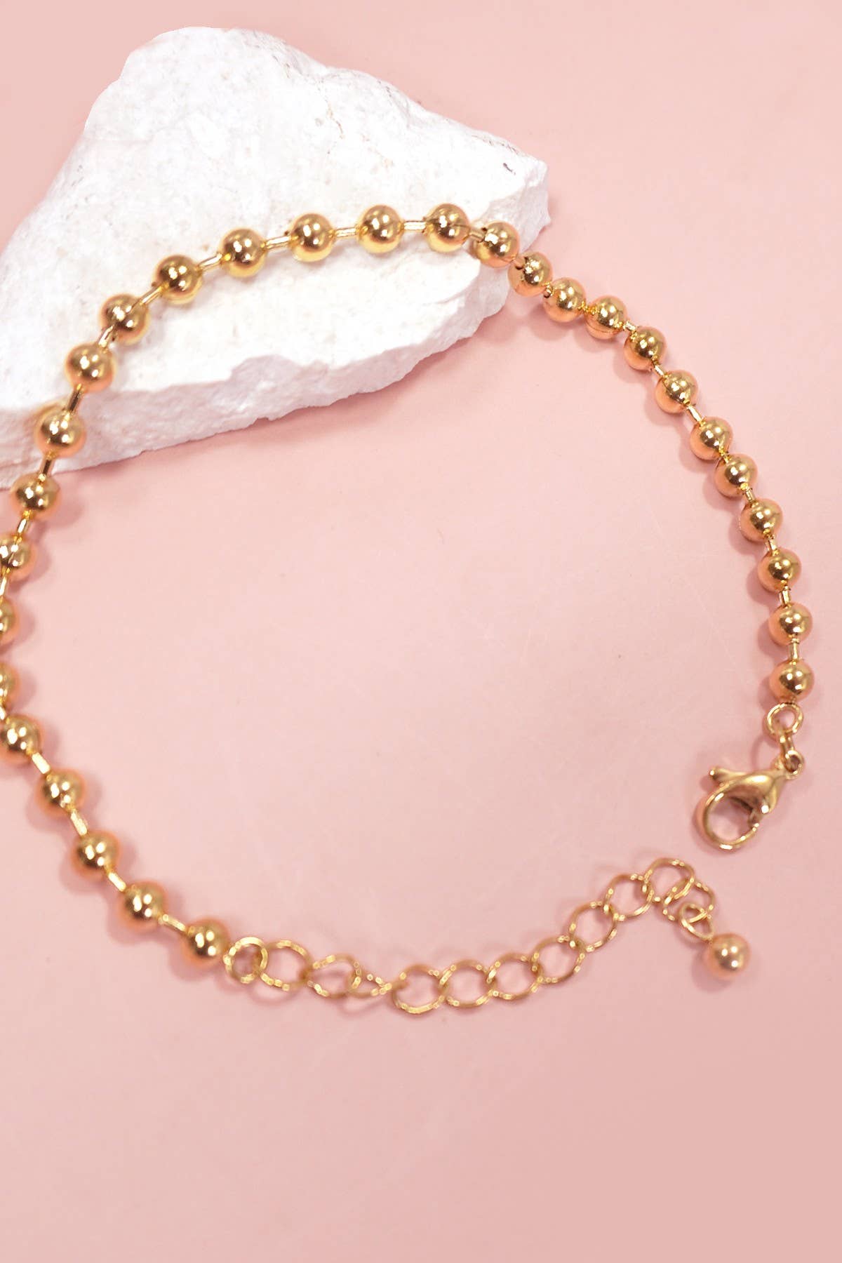 BRACELET EN ACIER INOXYDABLE 18K POUR CHARMS | 40CB123