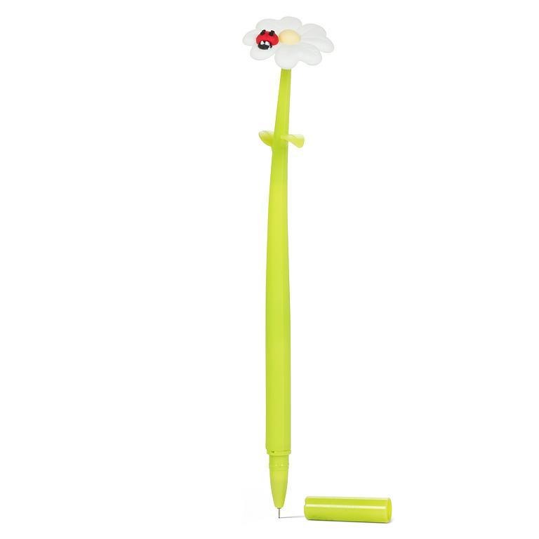 Wobbly Ladybug on Daisy Pen
