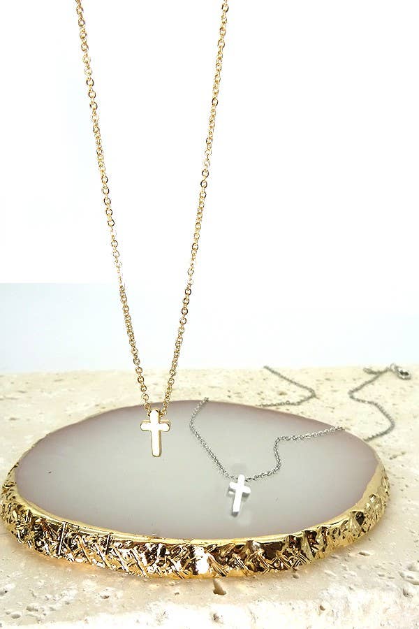 COLLAR CRUZ MINI CLÁSICO | 47N15737-CROSS