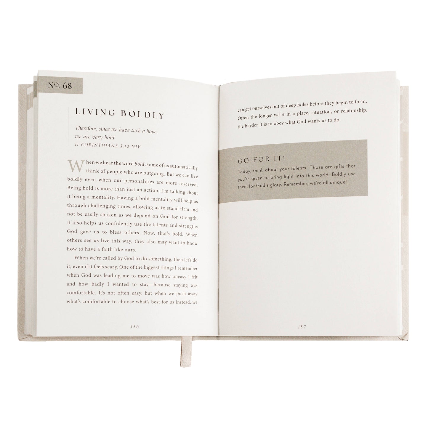 ¡Adelante!: 90 devociones para vivir con valentía la vida que Dios creó