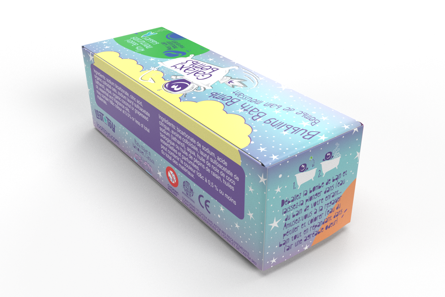 Coffret cadeau Bombe Galaxy