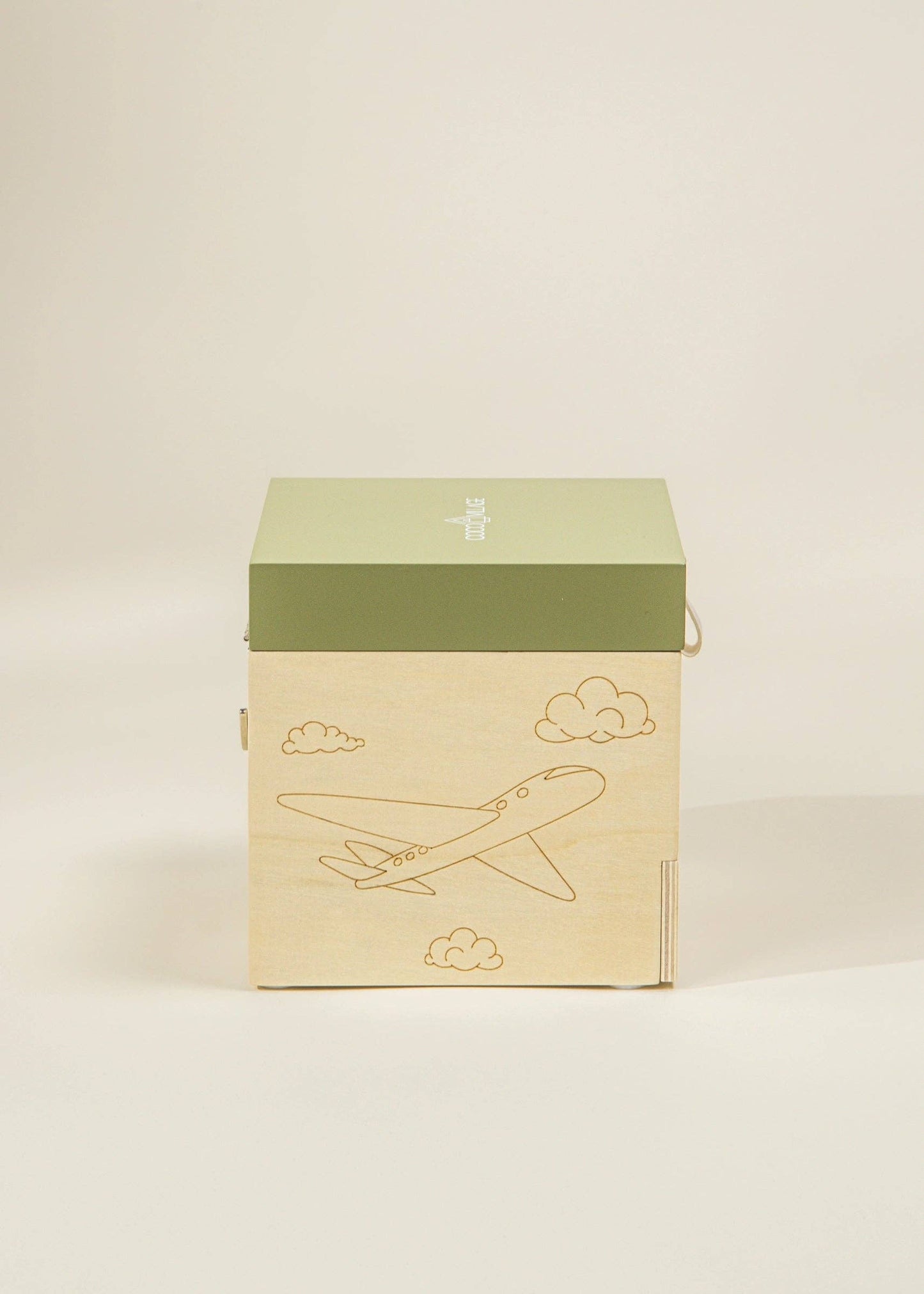 Wooden Musical Souvenir Box - Travel