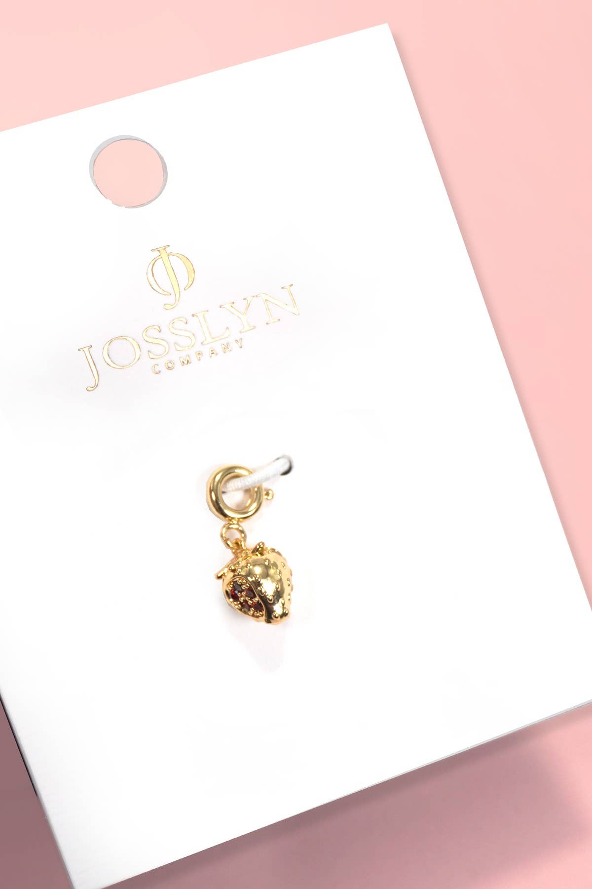 CHARM-18K OR VÉRITABLE TREMPÉ AVEC FERMOIR À ANNEAU À RESSORT | 80CM1100