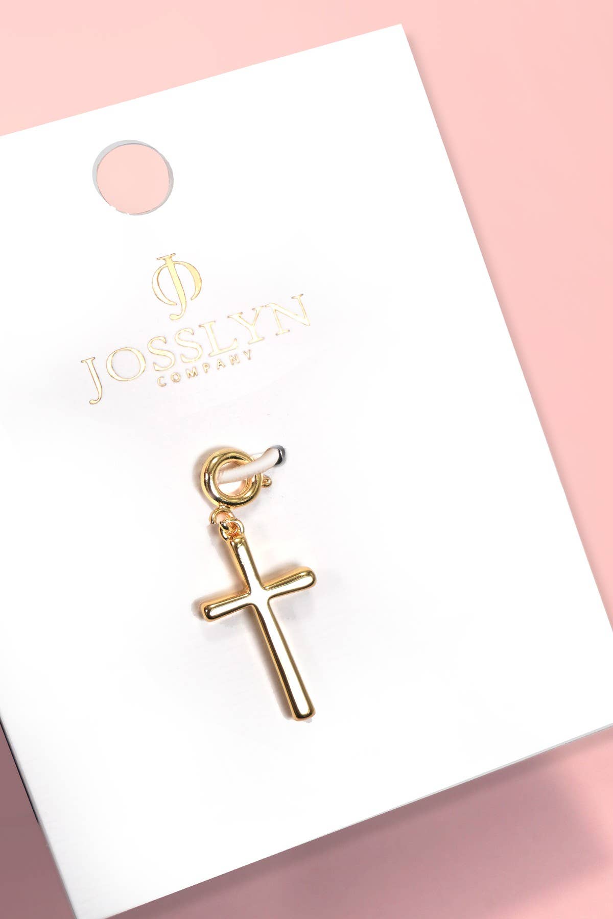 CHARM-18K OR VÉRITABLE TREMPÉ AVEC FERMOIR À ANNEAU À RESSORT | 80CM1100
