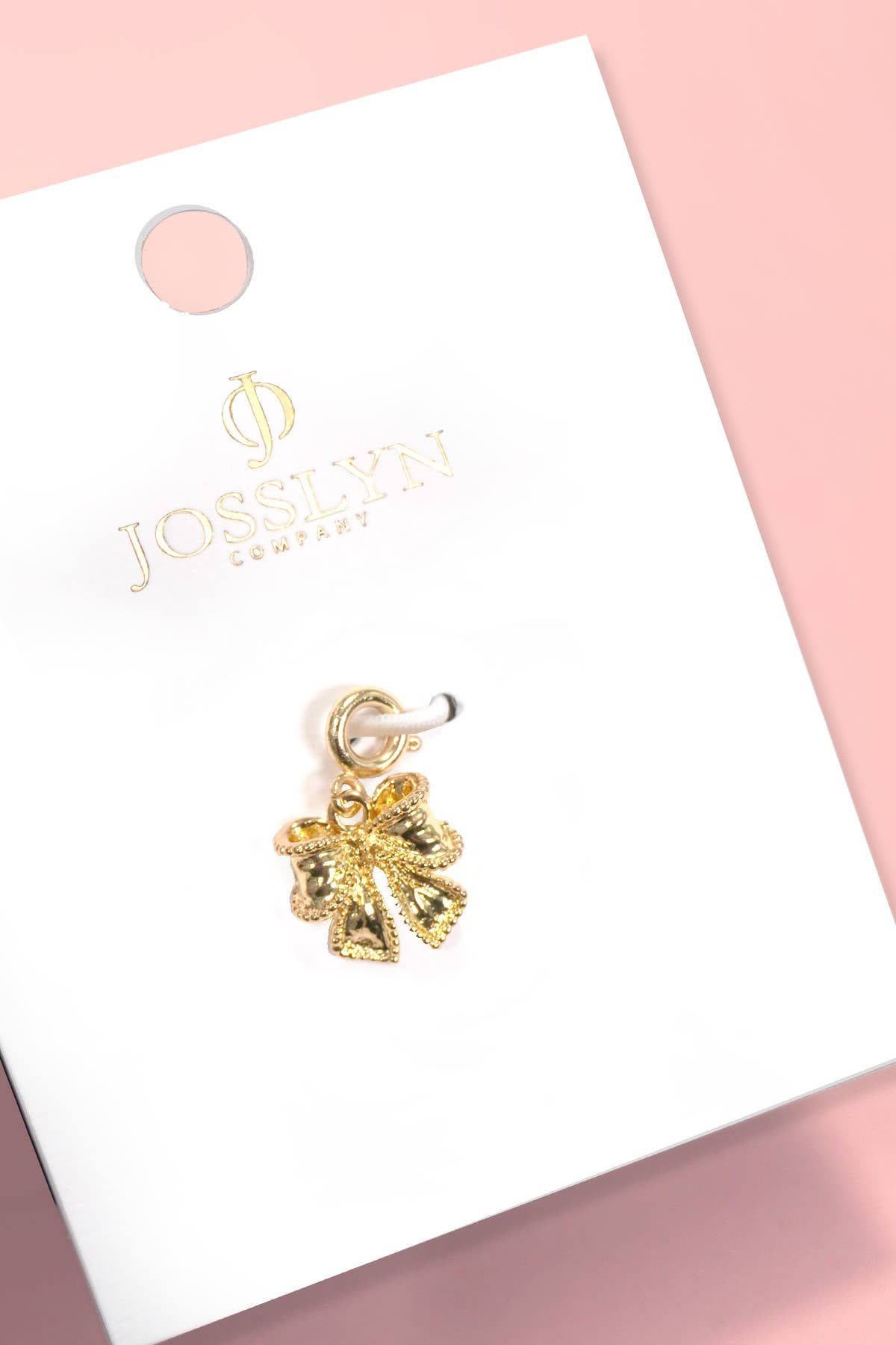 CHARM-18K OR VÉRITABLE TREMPÉ AVEC FERMOIR À ANNEAU À RESSORT | 80CM1100