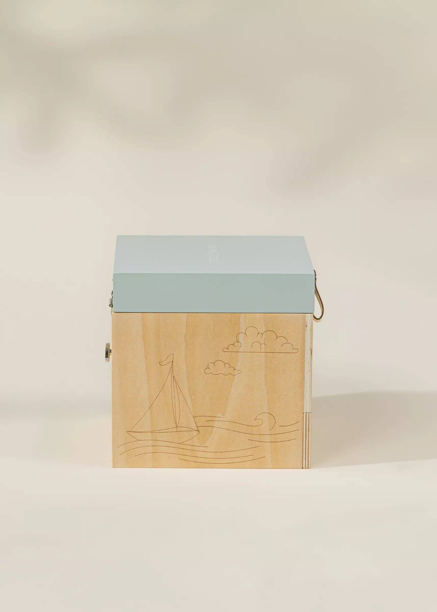 Coffret musical en bois - Océan