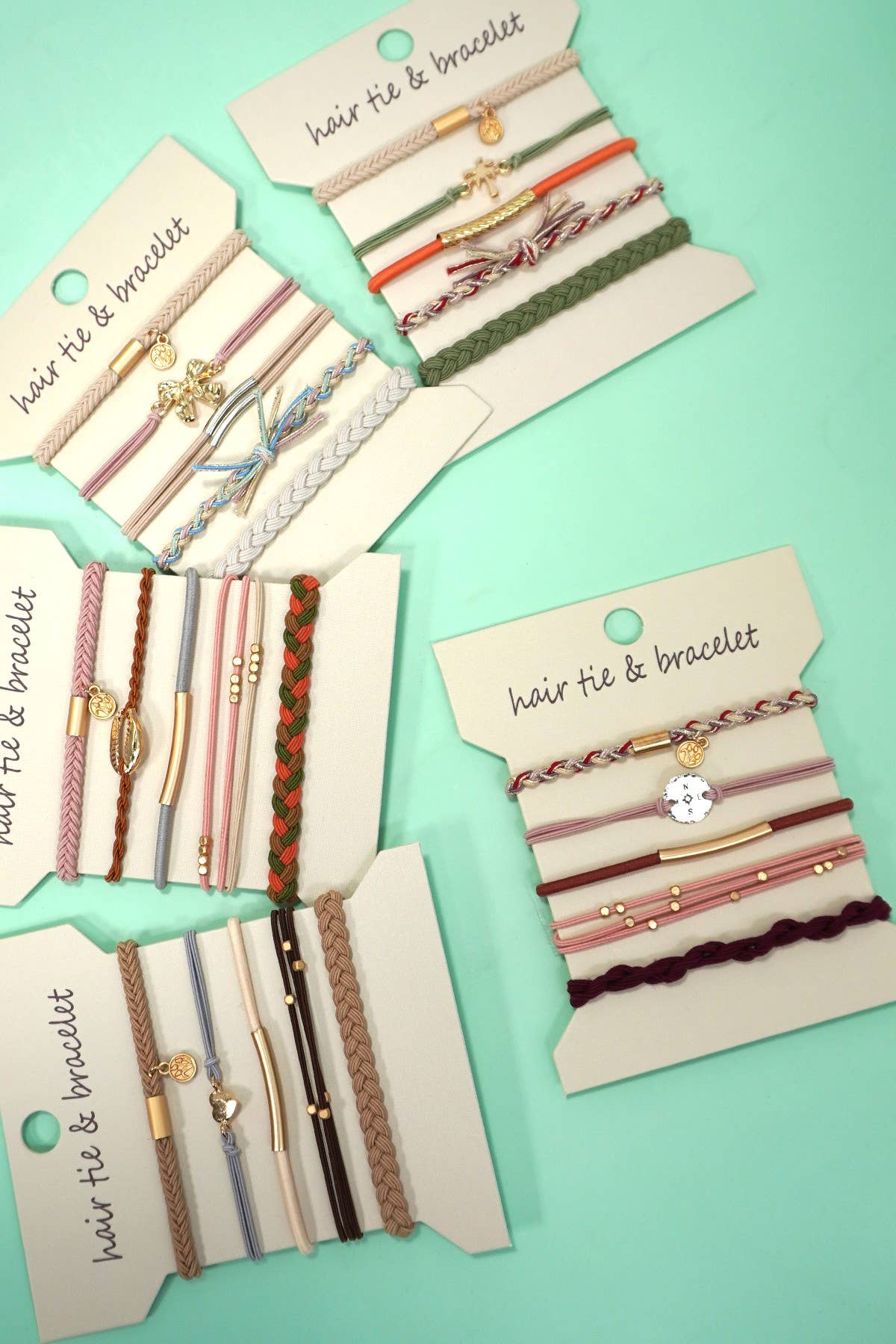 PULSERA CON NUDO DE FUNCIÓN DUAL BOHO PARA EL CABELLO | 40BH104