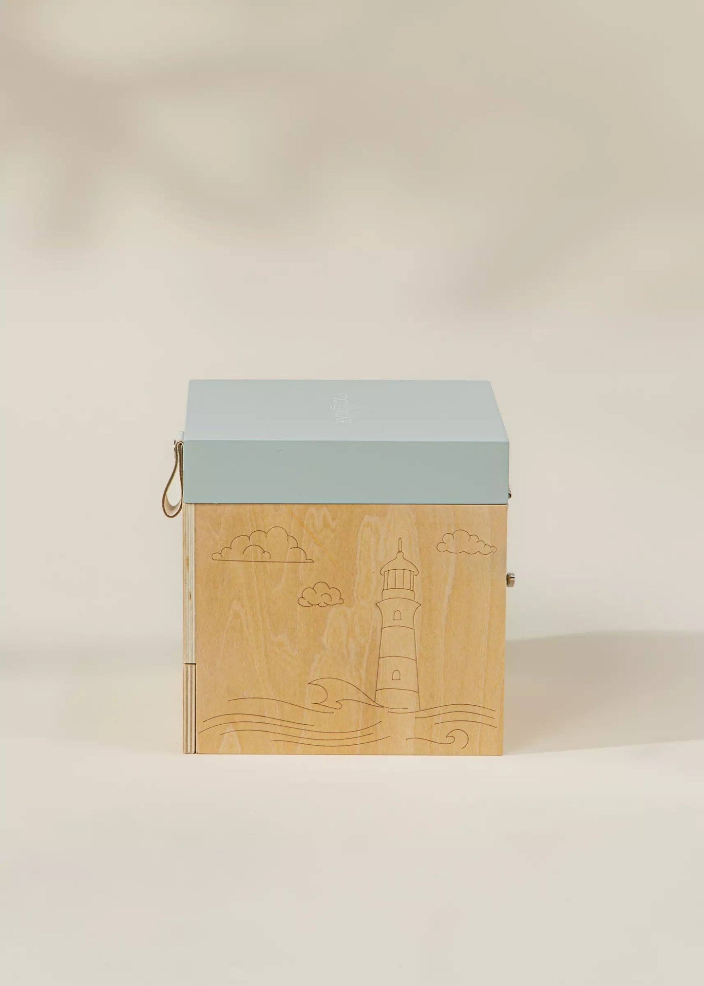 Coffret musical en bois - Océan