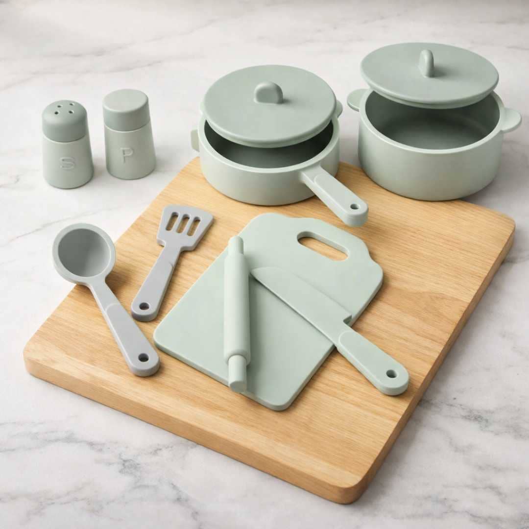 Silicone Chef Kitchen Play Set