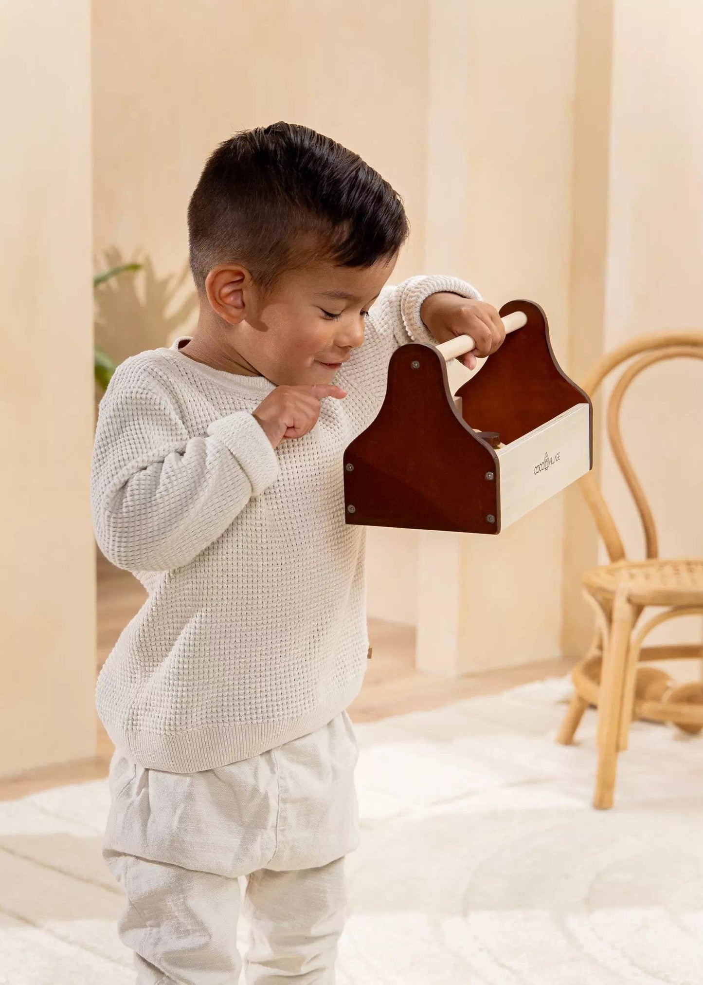 Juego de herramientas de madera