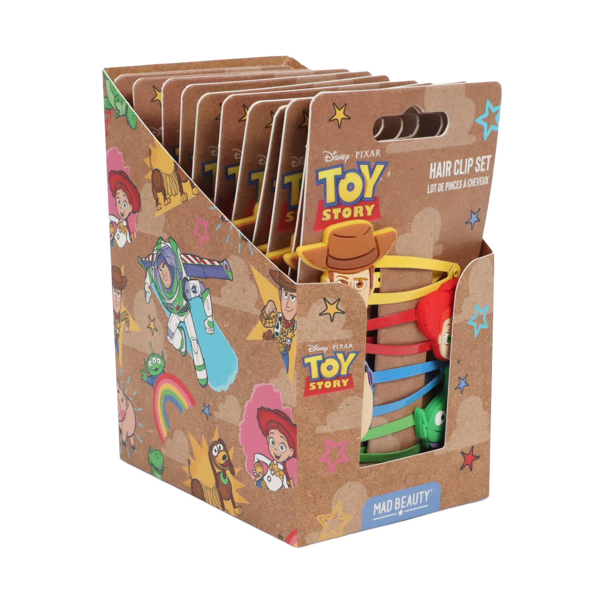 Toy Story Pack Hair Clips In PDQ