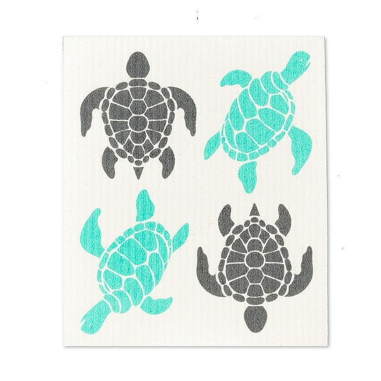 Swedish Dishclolth- Sea Turtle