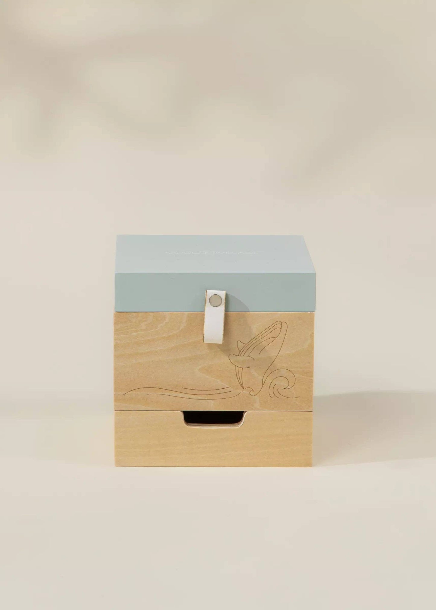 Coffret musical en bois - Océan