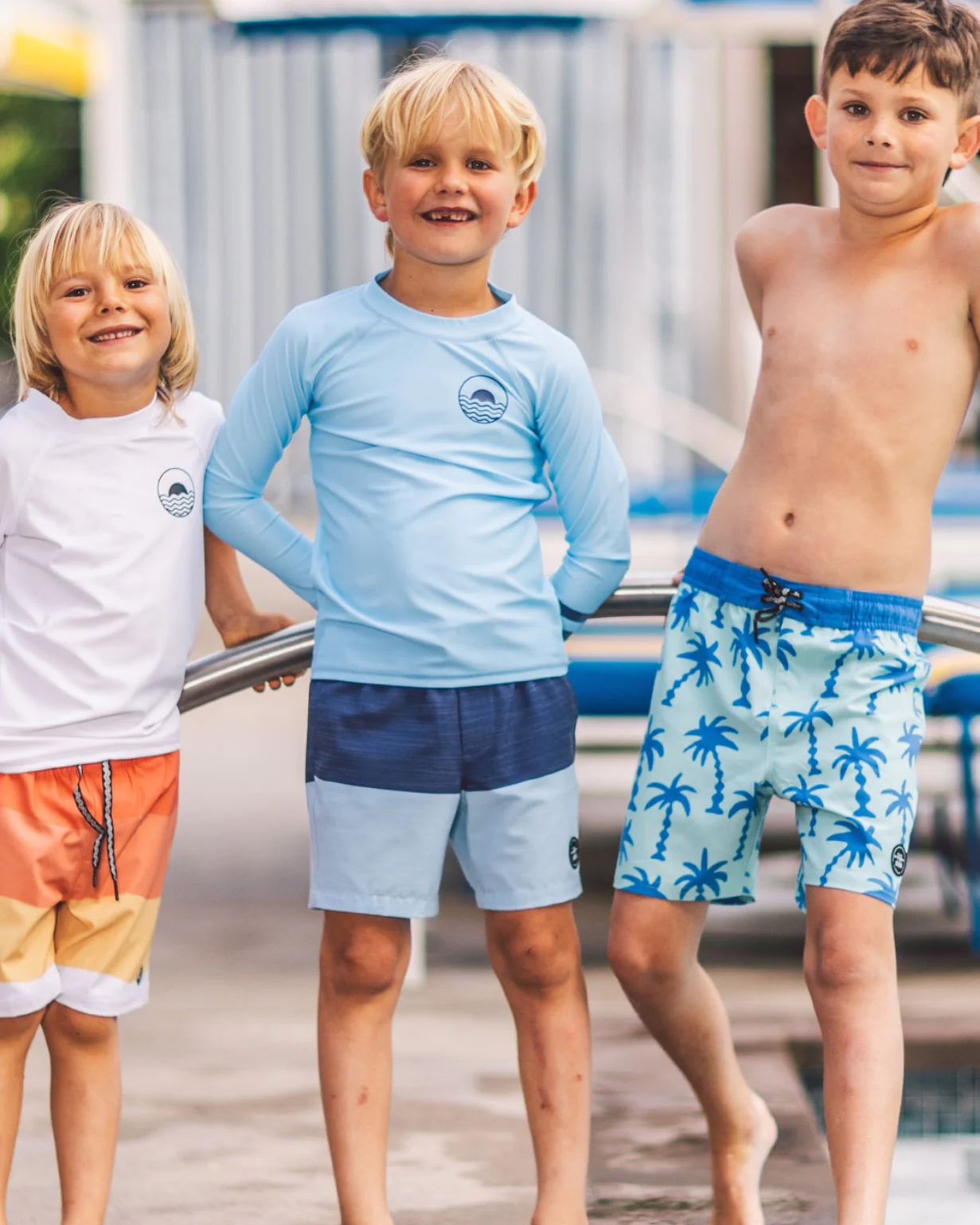 Seafarer Boy Hybrid Short