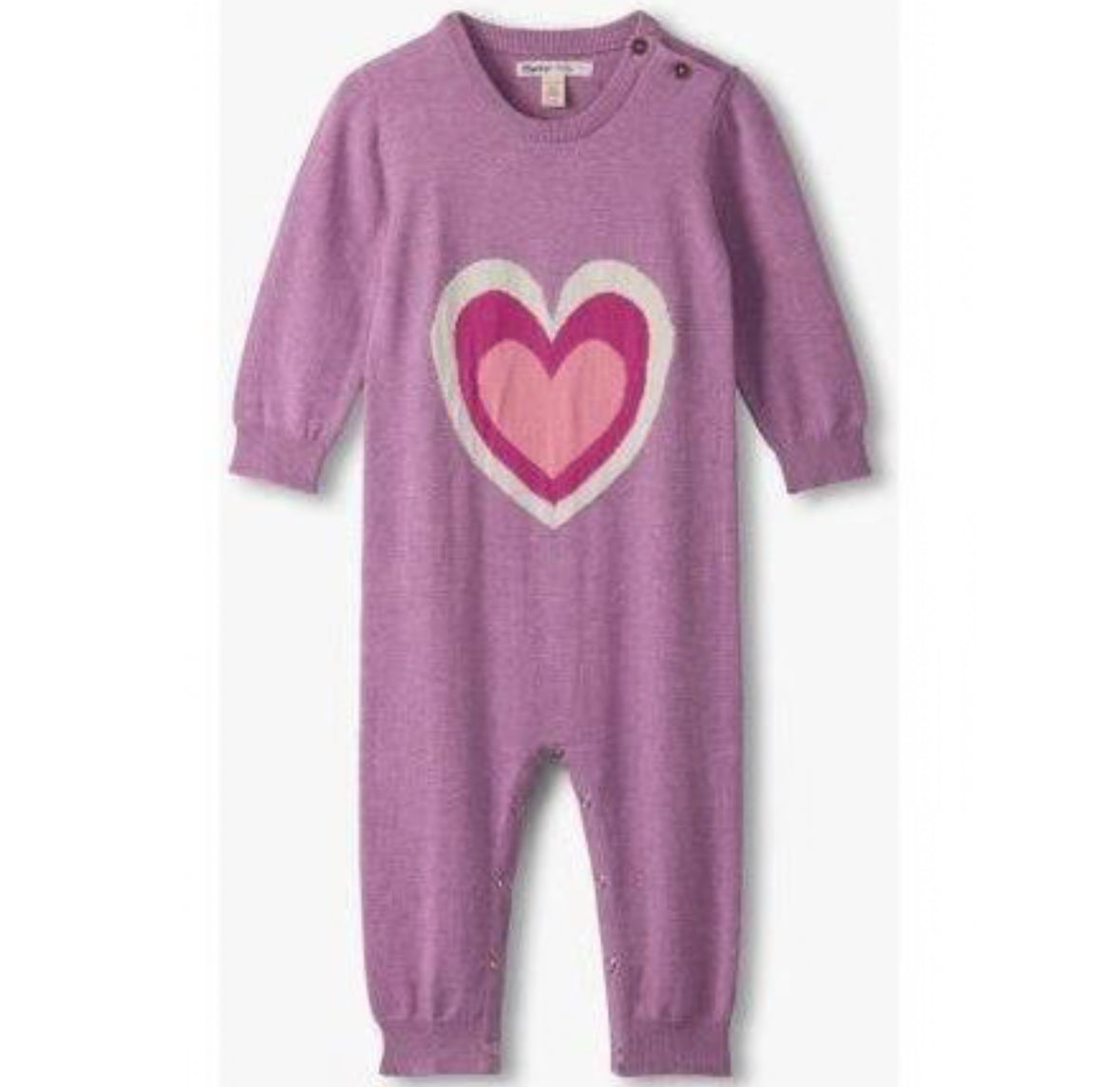 Hatley Hearts Sweater Romper