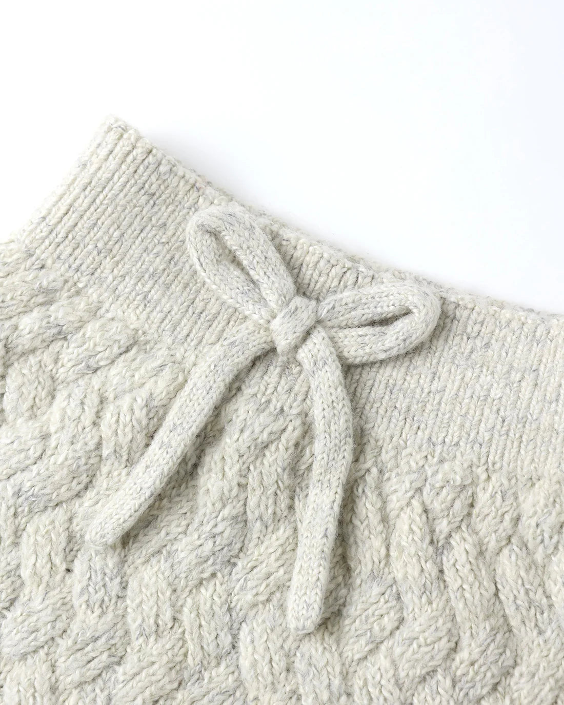 Baby Knit Pants || Heathered Blue
