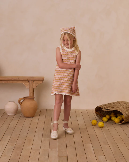 Crochet Tank Mini Dress