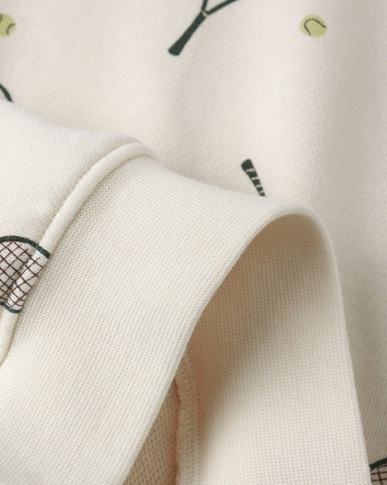 Relaxed Sweatshirt || Tennis