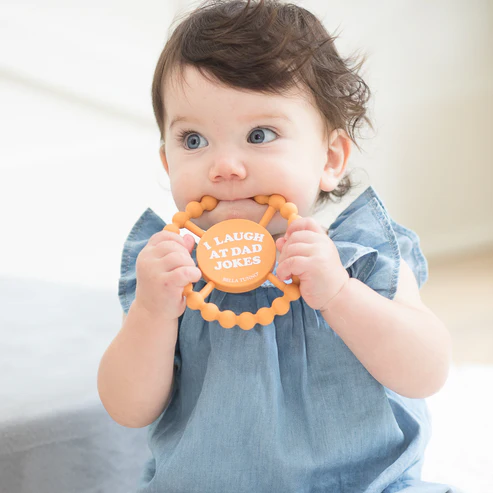 I Laugh At Dad Jokes Teether