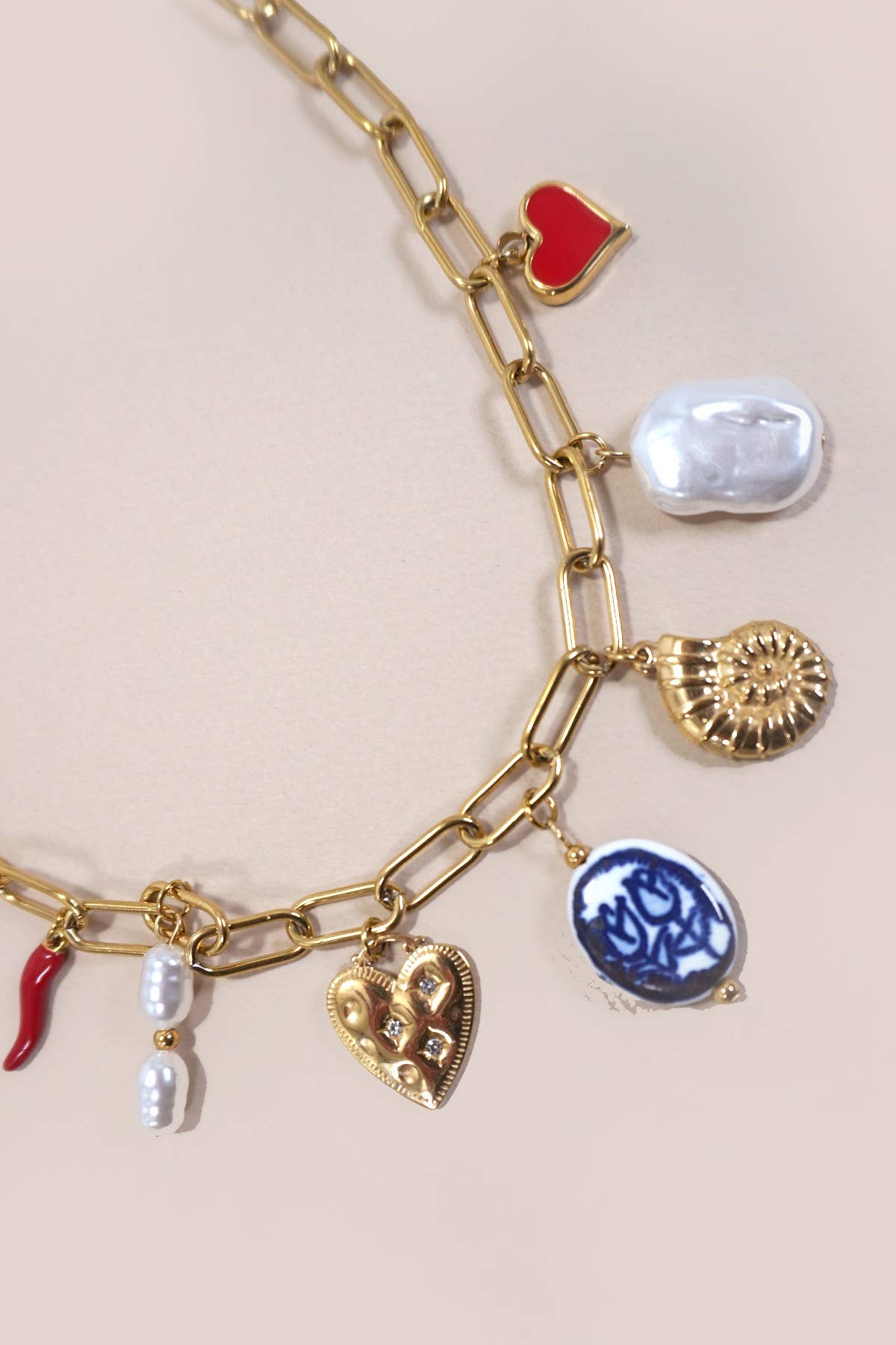COLLAR CON DIJE DE ACERO INOXIDABLE SIN DESLUSTRACIÓN | 40NK373