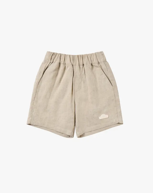 Washed Linen Shorts