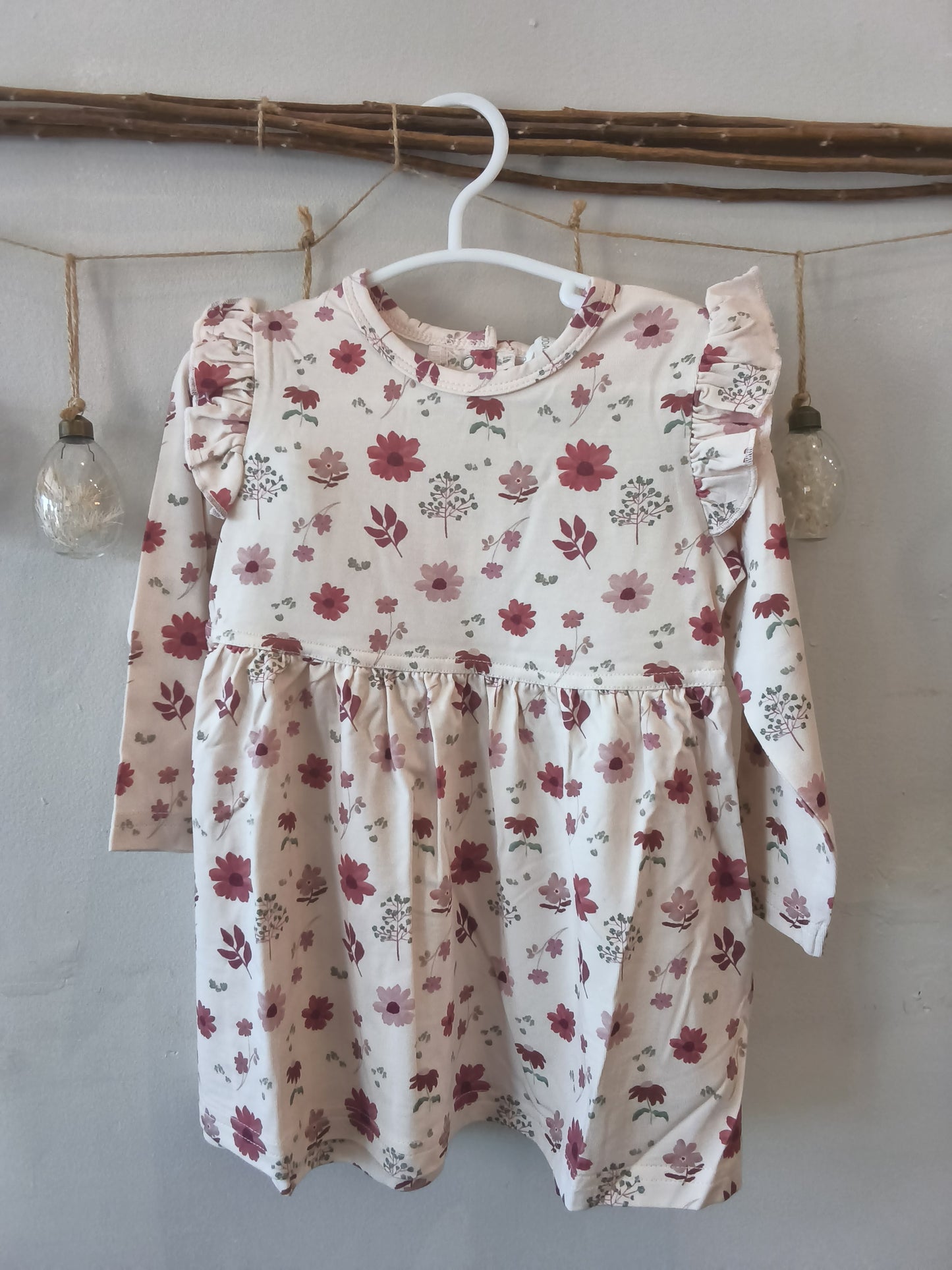 Coccoli: Floral On Rosewater Dress