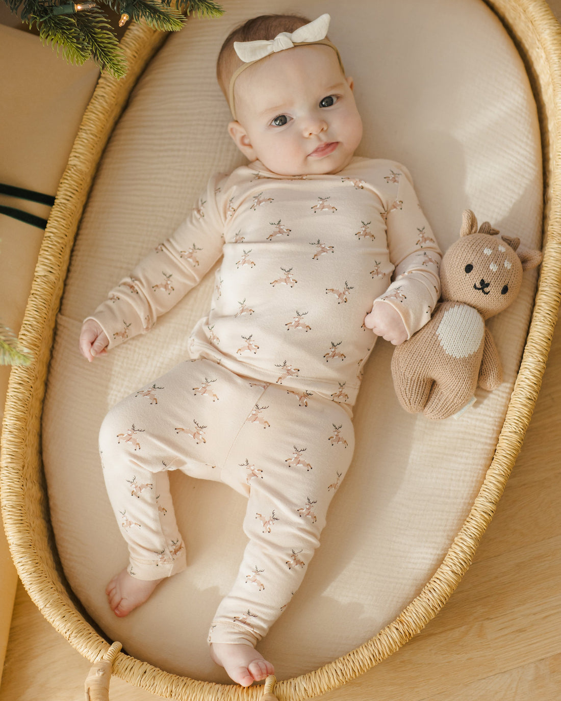 Quincy Mae
Bamboo Pajama Set || Reindeer