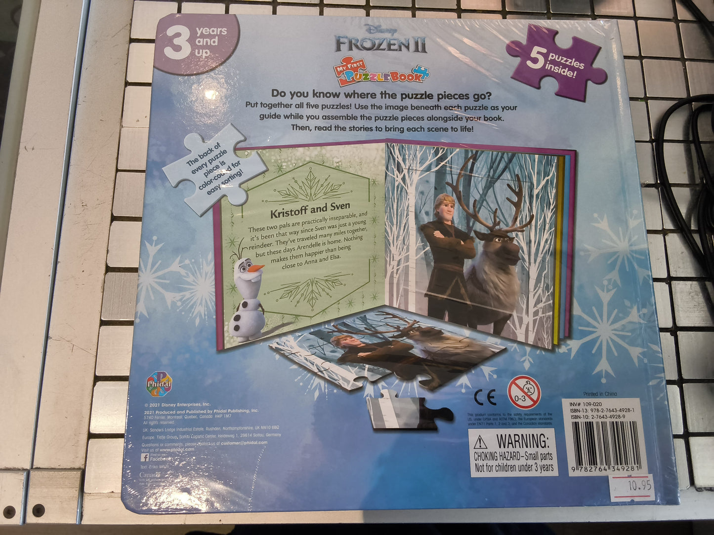 Disney Frozen: Puzzle Book