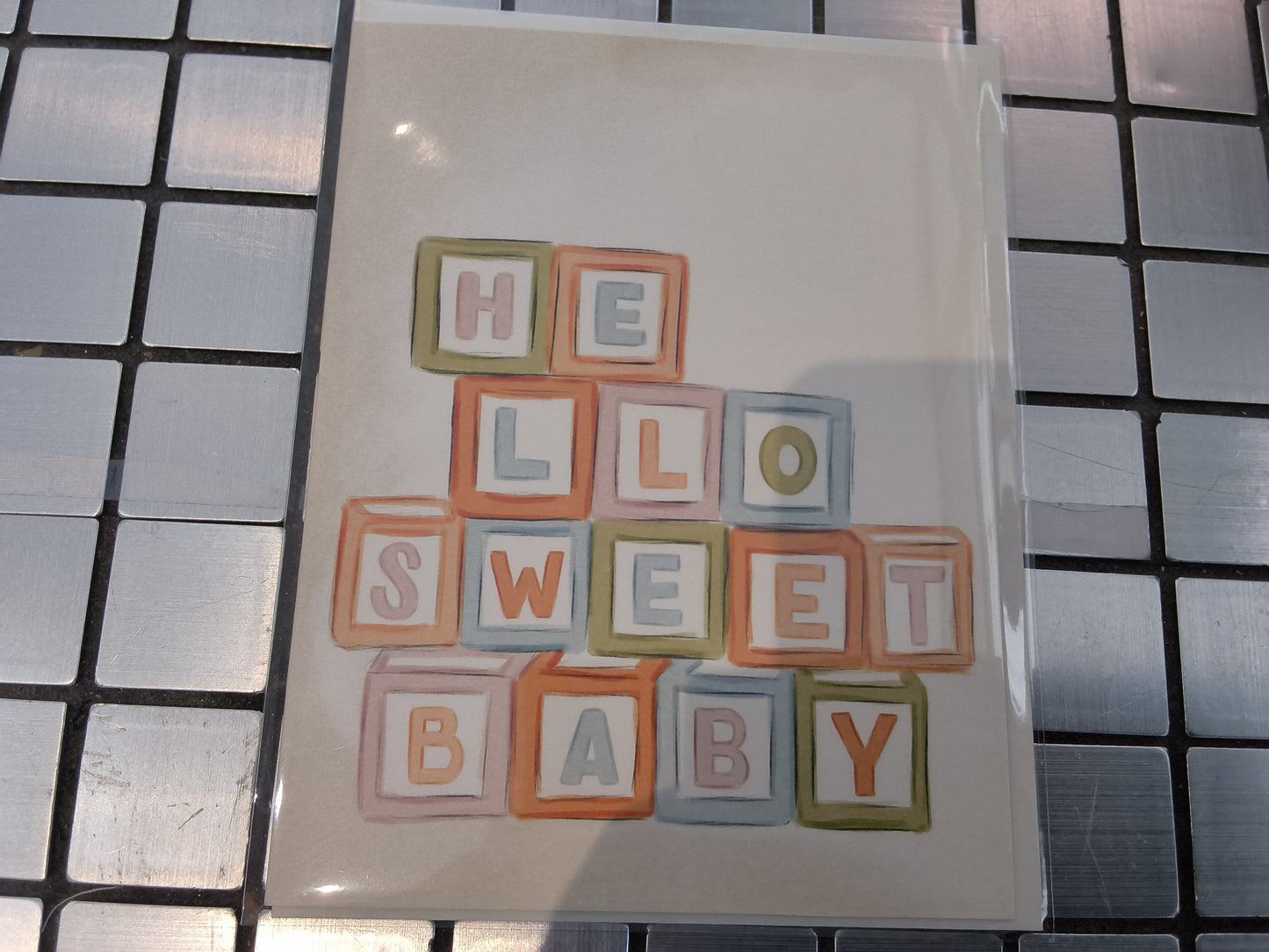 Inkwell Cards: Hello Sweet Baby