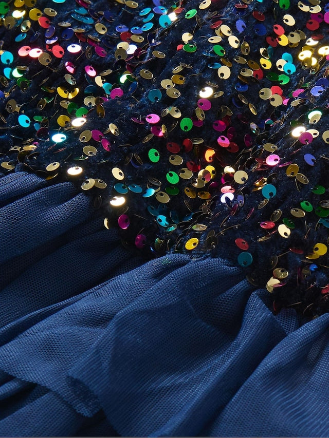 Hatley: Rainbow Coins Sequin And Tulle Dress
