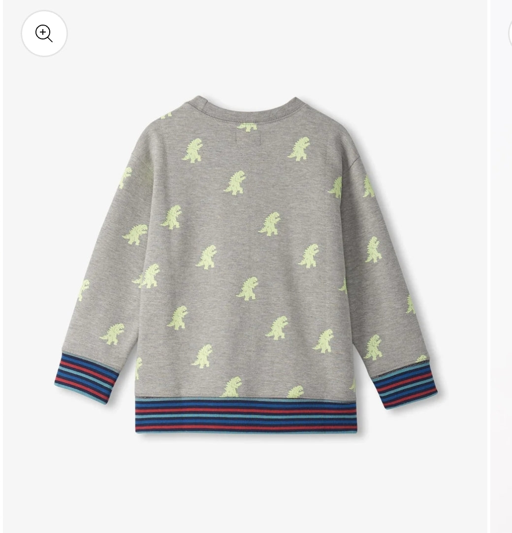 Dinosaur Pull-On Sweater Set