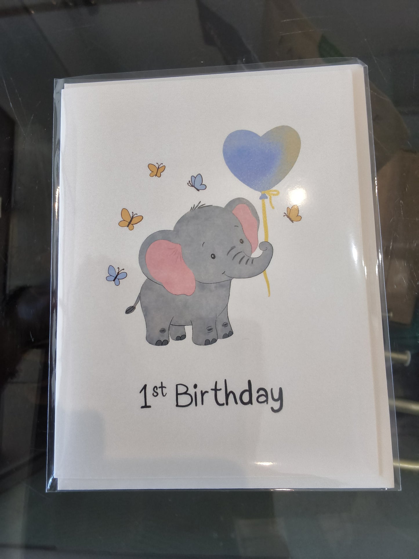 Inkwell Cards: 1st Birthday