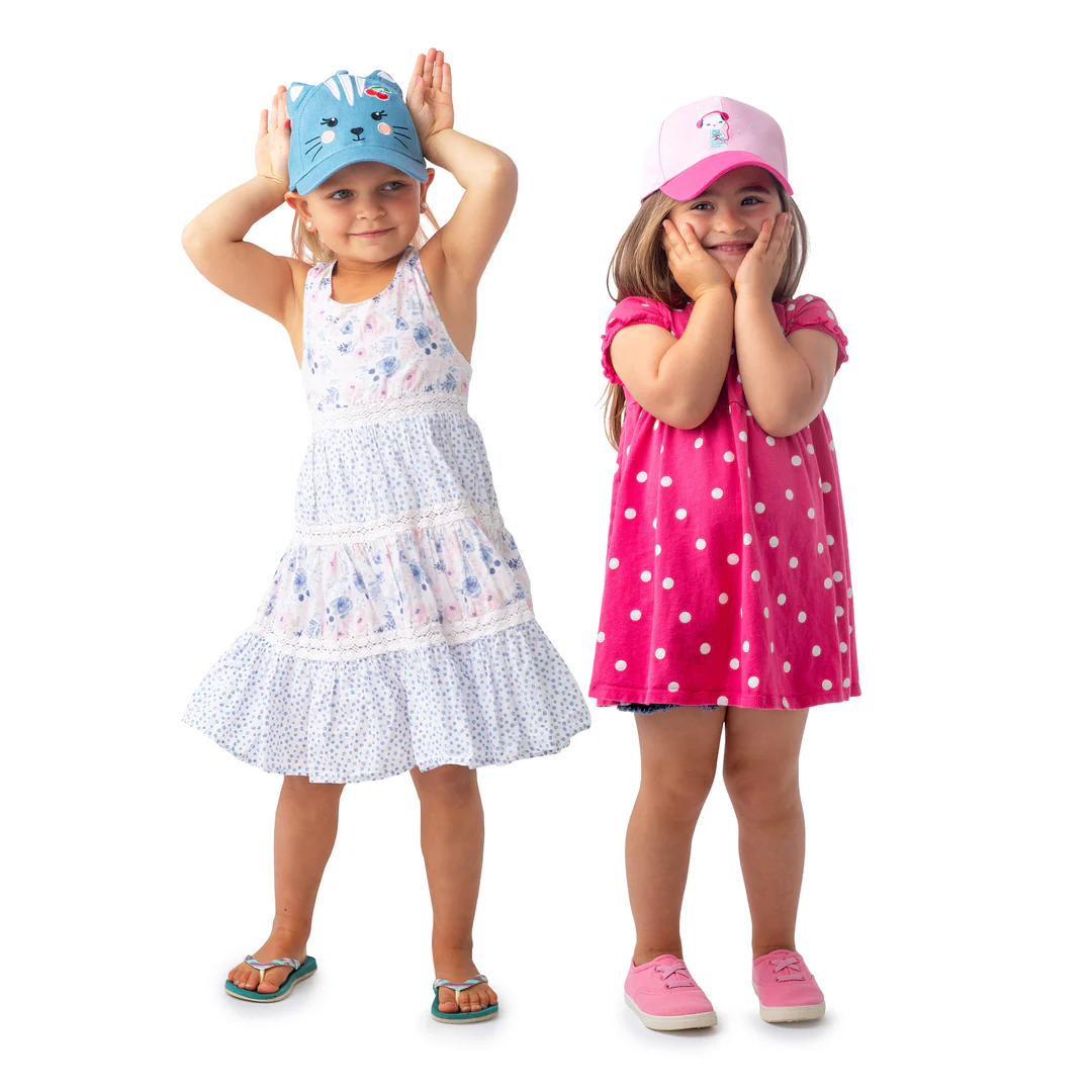 Kids UPF50+ Ball Cap- Bunny