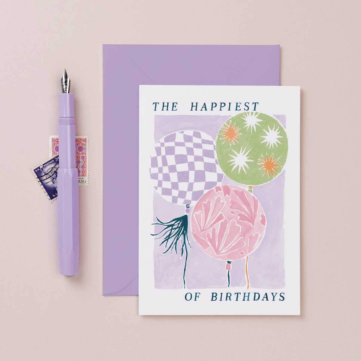 Balloons Birthday Card | Female Birthday Cards