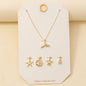 Whale Tail Swappable Pendant Necklace