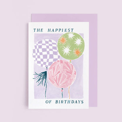 Balloons Birthday Card | Female Birthday Cards
