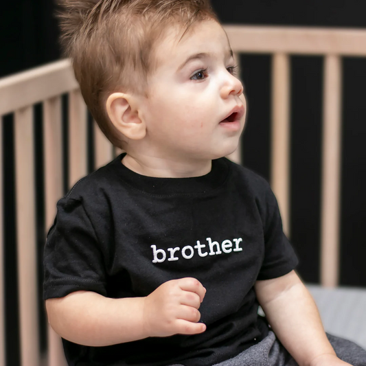 brother t-shirt Black