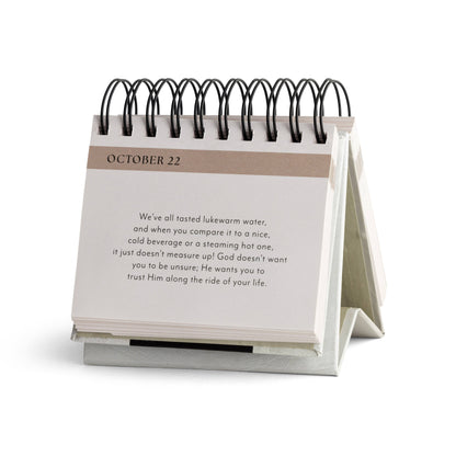 Calendrier perpétuel inspirant Go For It - Cadeau de papeterie