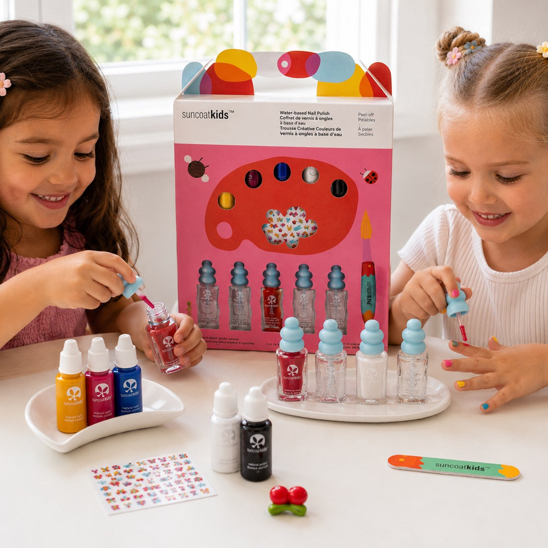 Non-toxic Nail Polish Colour Creation Kit|| Suncoat Kids