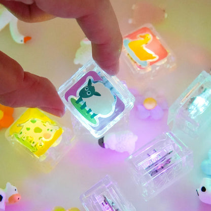 Light-up Cube 6pk|| Glo Pals