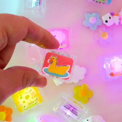 Light-up Cube 6pk|| Glo Pals