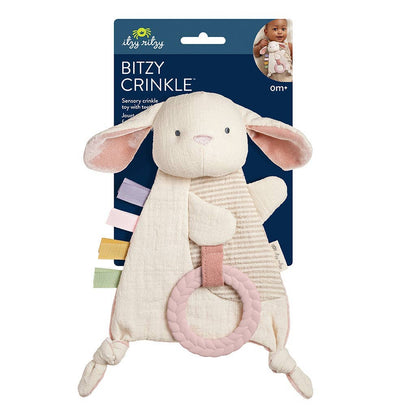 *NEW OPTIONS* Bitzy Crinkle™ Sensory Toy With Teether