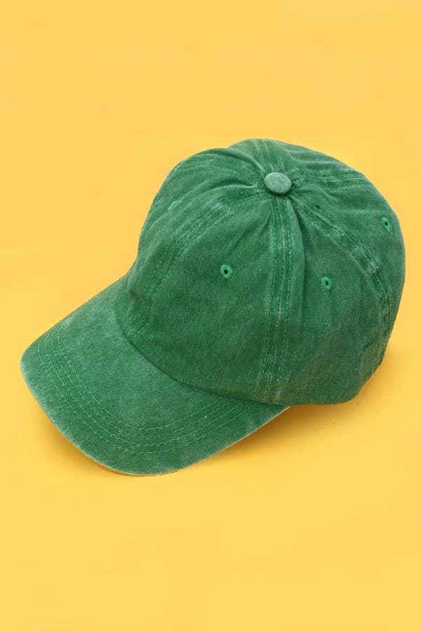 VINTAGE WASHED BASEBALL CAP 40HW702