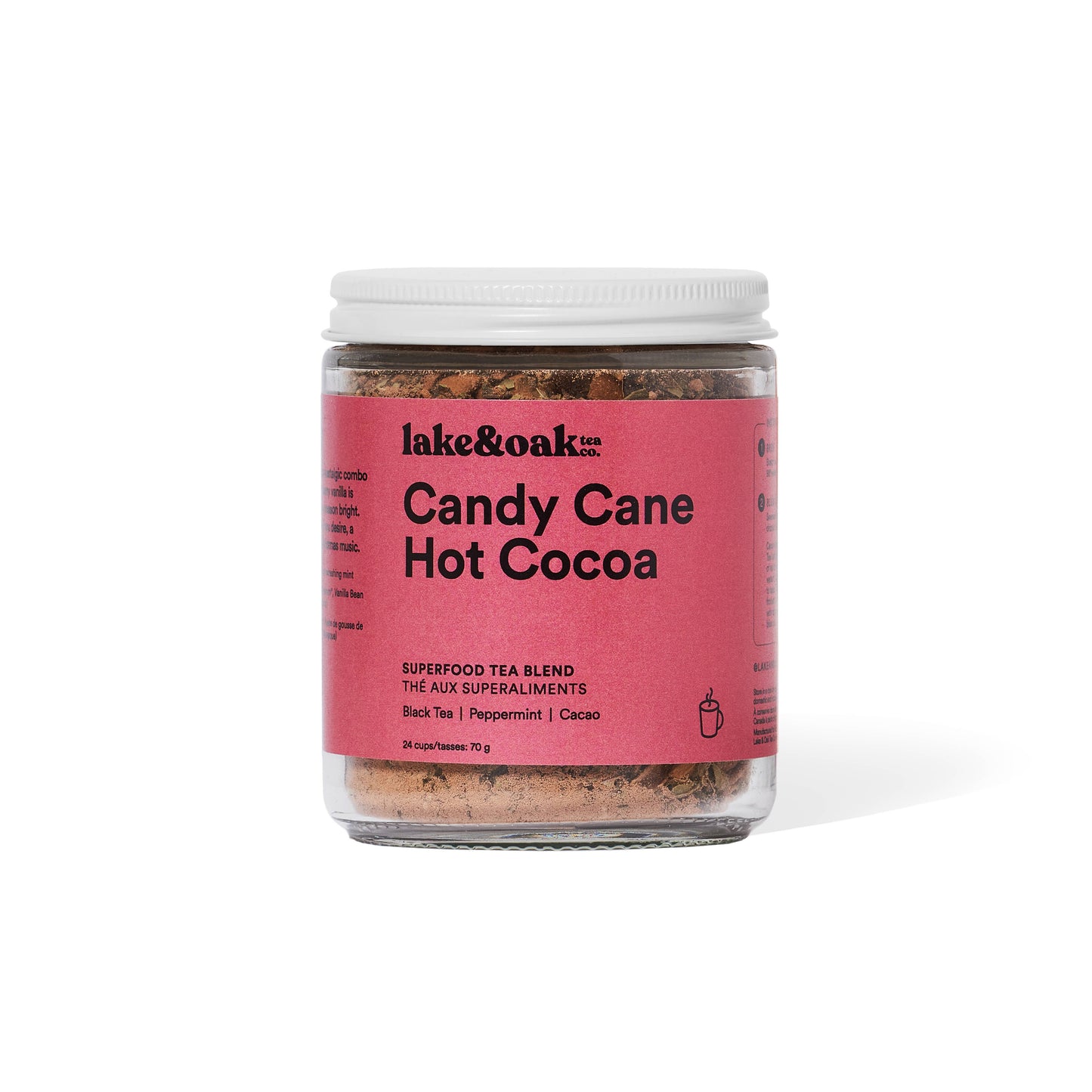 Candy Cane Hot Cocoa - Superfood Tea Blend