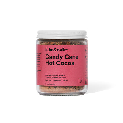 Candy Cane Hot Cocoa - Superfood Tea Blend