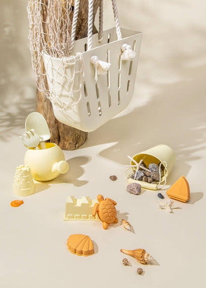 Set of 5 Silicone Sand Moulds For The Beach